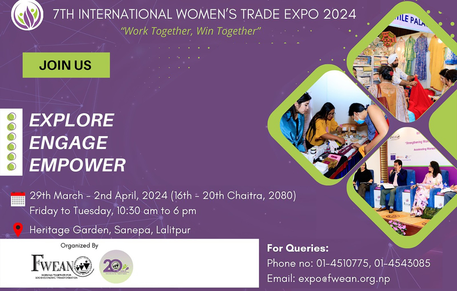 7TH INTERNATIONAL WOMEN'S TRADE EXPO 2024